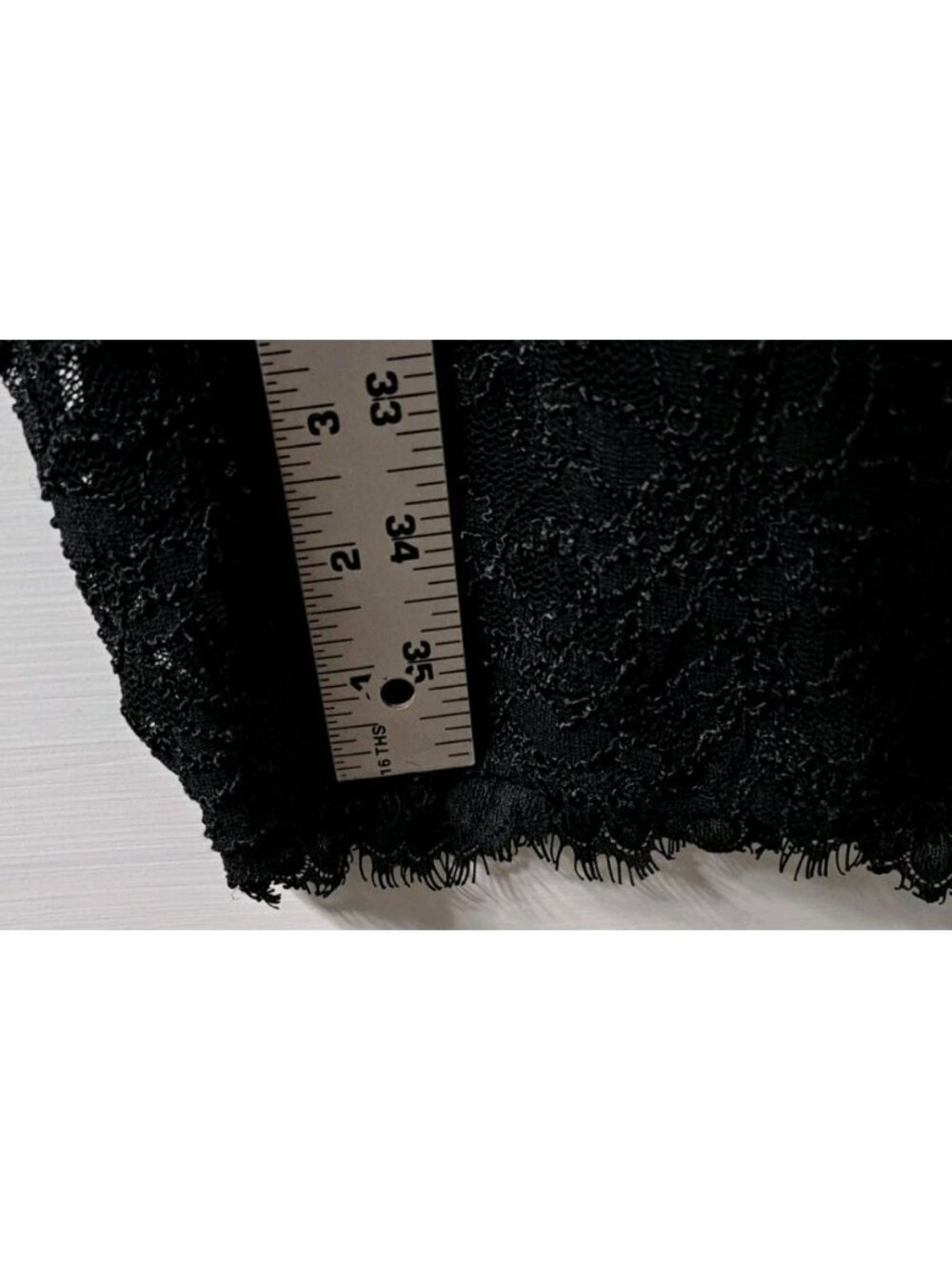 Black Lace Long Sleeve Bodycon Dress By Jump Apparel Size L - Picture 4 of 5